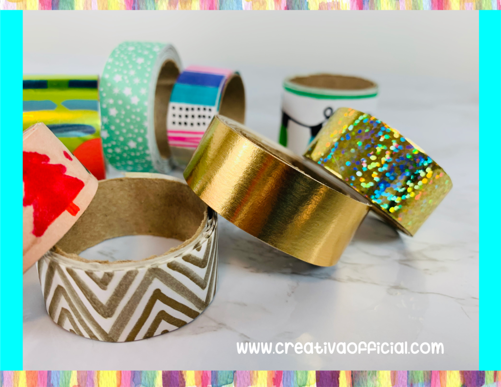 COMO HACER WASHI TAPE CASERO | CREATIVA OFFICIAL | Creativa Official