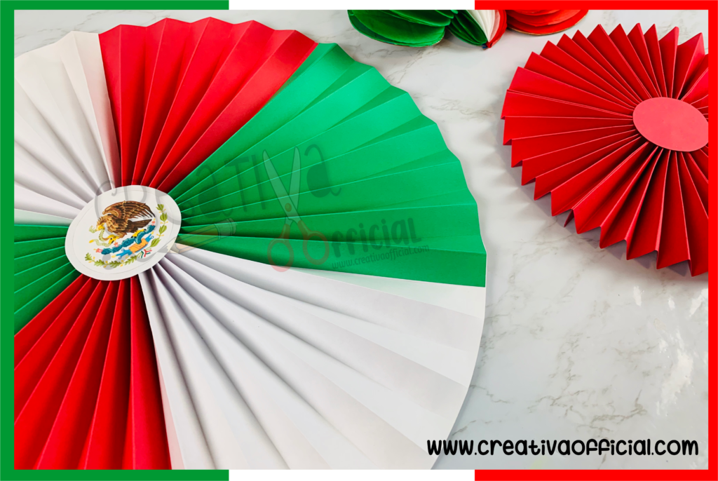 ROSETA TRICOLOR PARA FIESTAS PATRIAS MEXICANAS – COMO HACER UNA ROSETA ...